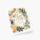 Menagerie Baby Card